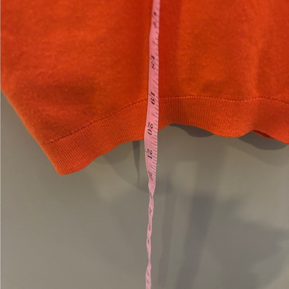 NWT ✨ BY ANTHROPOLOGIE CARDIGAN RUCHED SHORT-SLEEVE V-NECK SWEATER - Picture 11 of 11